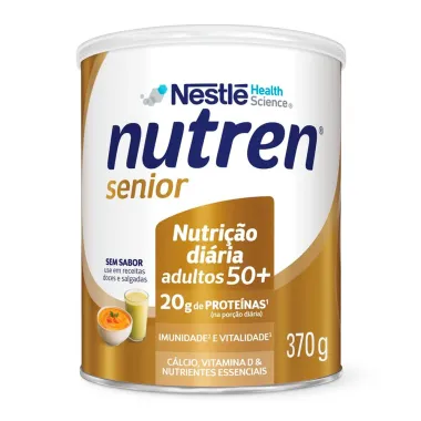 Nutren Senior Complemento Alimentar Sem Sabor 370g