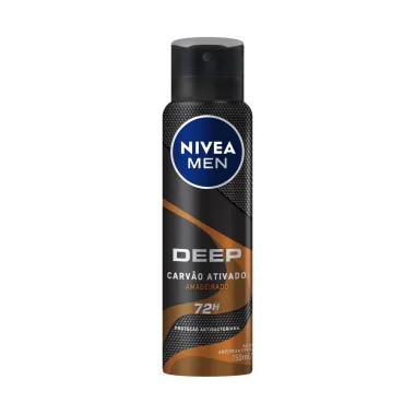 Desodorante Nivea Men Deep Amadeirado Aerosol Antitranspirante 48h 150ml