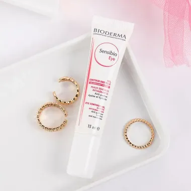 Sensibio Bioderma Olhos Gel Hidratante e Revitalizante para o Contorno dos Olhos para Peles Sensíveis 15ml