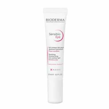 Sensibio Bioderma Olhos Gel Hidratante e Revitalizante para o Contorno dos Olhos para Peles Sensíveis 15ml