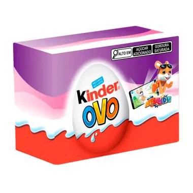 Chocolate Kinder Ovo Oceano Encantado com 2 Unidades de 20g cada