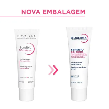 Bioderma Sensibio Ds+ Creme Gel Creme Antidescama&ccedil;&atilde;o 40ml