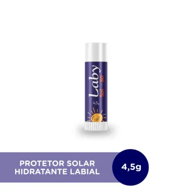 Protetor Solar Labial Laby FPS 50 Stick Sem Sabor com 4,5g_2