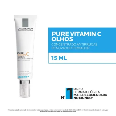 Redermic Hyalu C Olhos La Roche Posay Creme para Área dos Olhos