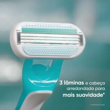 Aparelho de Depila&ccedil;&atilde;o Gillette Venus Sensitive Descart&aacute;vel 2 Unidades