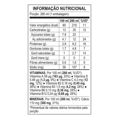 Bebida Láctea Nestle Neston Maçã, Banana e Mamão 280ml