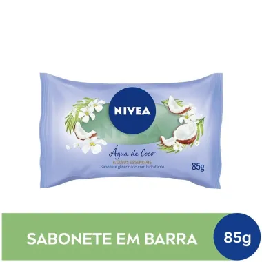 Sabonete em Barra Nivea Água de Coco e Óleos Essenciais 85g