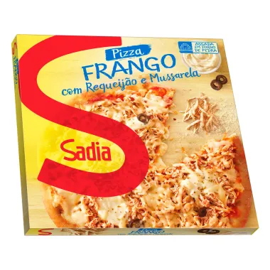 Pizza de Frango com Catupiry e Mussarela Sadia com 460g