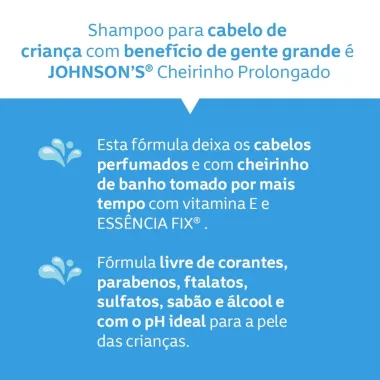Shampoo Johnson's Cheirinho Prolongado 400ml
