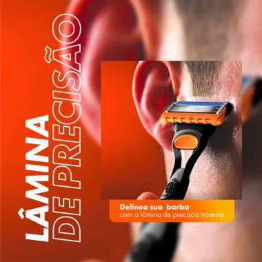 Aparelho de Barbear Gillette Fusion5 + 1 Carga