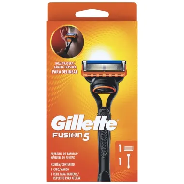 Aparelho de Barbear Gillette Fusion5 + 1 Carga