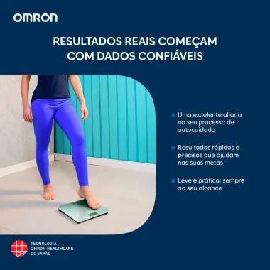Balan&ccedil;a Digital Omron HN289 Capacidade 150kg