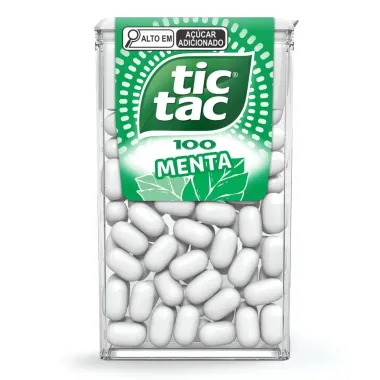Pastilha Tic Tac Menta 49g