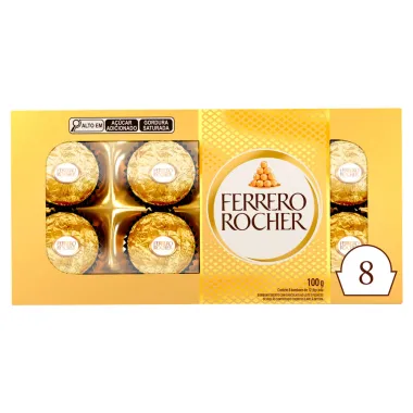 Bombons Ferrero Rocher 8 Unidades