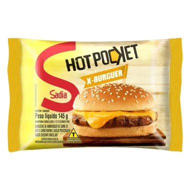 Hot Pocket Sadia X-Burguer 145g