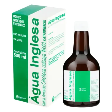 Água Inglesa Catarinense 500ml Caixa e Frasco