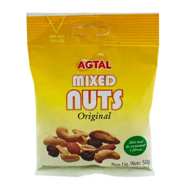 Mixed Nuts Original Agtal com 50g