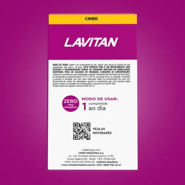 Lavitan Mulher com 60 Drágeas