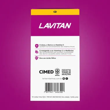 Lavitan Mulher com 60 Drágeas
