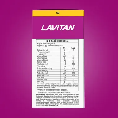 Lavitan Mulher com 60 Drágeas