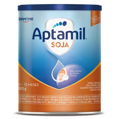 Fórmula Infantil Aptamil Soja 2  0-12 meses 800g