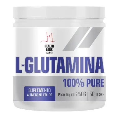 L-Glutamina Health Labs 100% Pure 250g