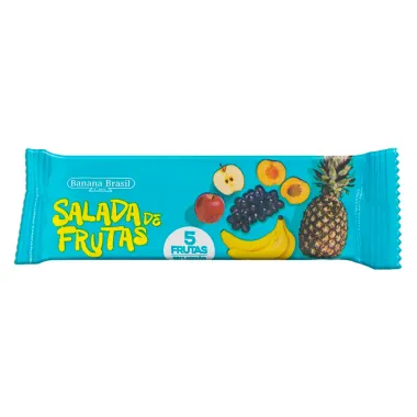 Barra de Frutas Banana Brasil Salada de Frutas com 20g