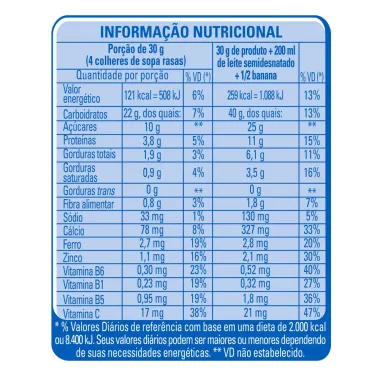 Farinha L&aacute;ctea Nestl&eacute; Tradicional Sach&ecirc; 210g