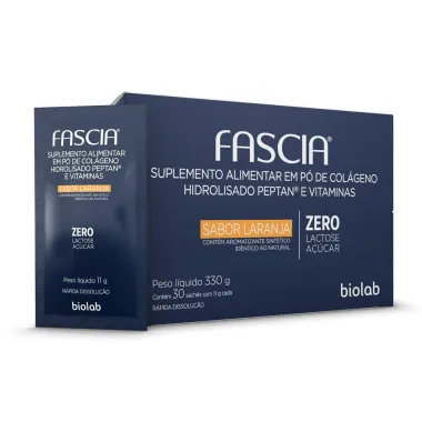 Fascia Sabor Laranja 30 Sachês de 11g cada