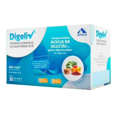 Digeliv 400FCC com 30 Sachês de 2g cada