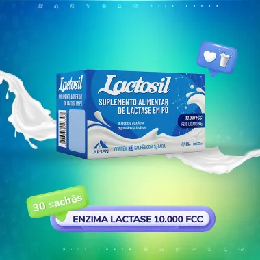 Lactosil 10.000 FCC com 30 Sachês de 2g cada