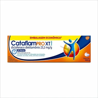 CataflamPRO XT Emulgel Analgésico e Anti-Inflamatório com 100g