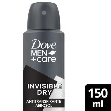 Desodorante Aerosol Dove Men+Care Invisible Dry 150ml