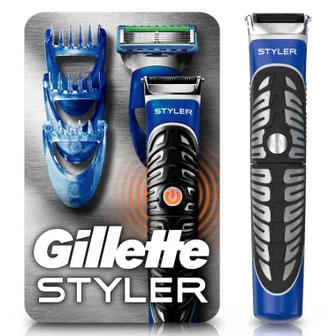 Barbeador El&eacute;trico Gillette Styler 3 em 1
