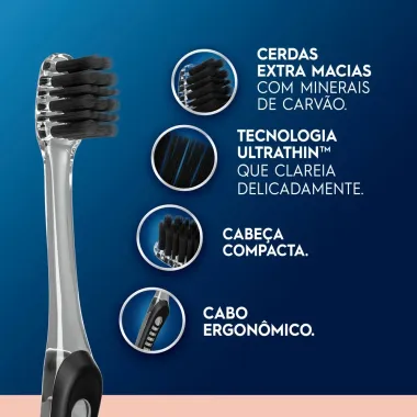 Escova Dental Oral-B 3D White Whitening Therapy Purification 2 Unidades