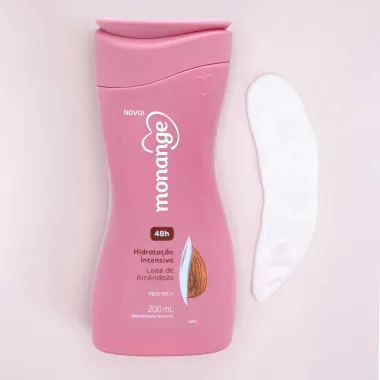 Hidratante Desodorante Monange Hidrata&ccedil;&atilde;o Intensiva Leite de Am&ecirc;ndoas 200ml