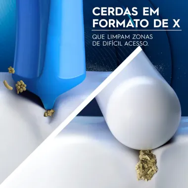 Refil para Escova de Dente Elétrica Oral-B Pro Series Advanced Clean 2 Unidades