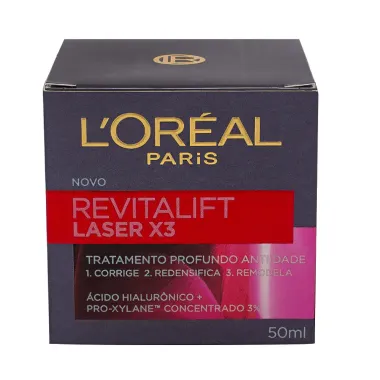 Revitalift Laser X3 L'oréal Creme Dia com 50ml