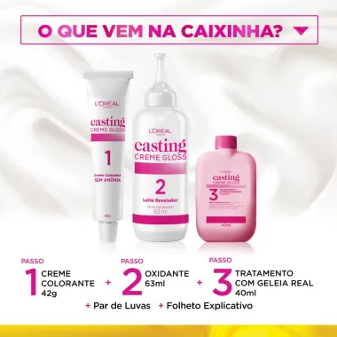 Coloração Casting Creme Gloss 800 Louro Baunilha