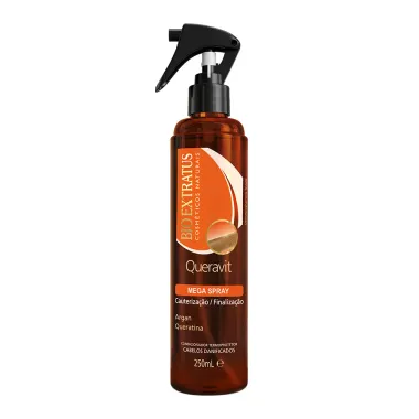 Querativ Mega Spray Bio Extratus Condicionador Termoprotetor com 250ml