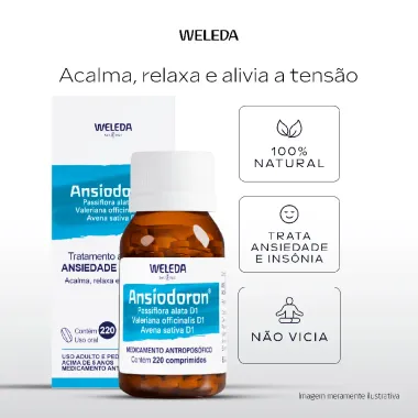 Ansiodoron Weleda 220 Comprimidos