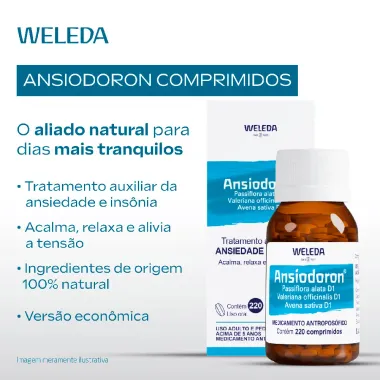 Ansiodoron Weleda 220 Comprimidos