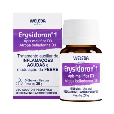 Erysidoron 1 Weleda Gl&oacute;bulos com 20g