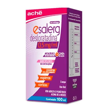 Esalerg 0,5mg/ml Xarope com 100ml