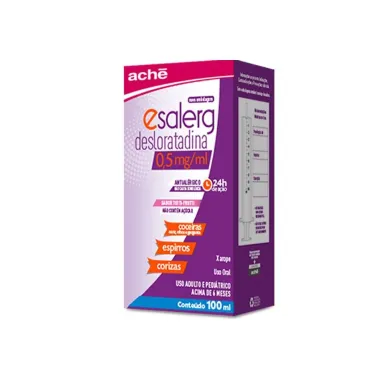 Esalerg 0,5mg/ml Xarope com 100ml
