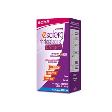 Esalerg 0,5mg/ml Xarope com 100ml