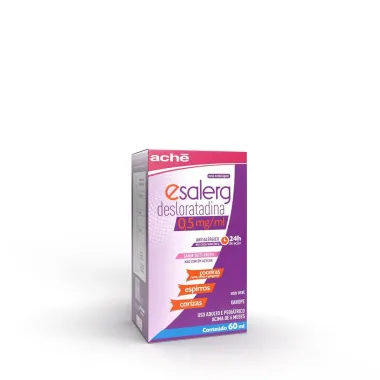 Esalerg 0,5mg/ml Xarope com 60ml