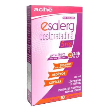 Esalerg 5mg com 10 Comprimidos