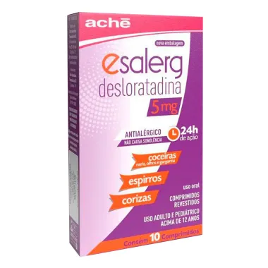Esalerg 5mg com 10 Comprimidos