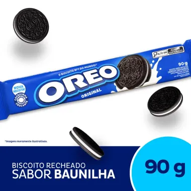 Biscoito Recheado Oreo Original Wandinha 90g